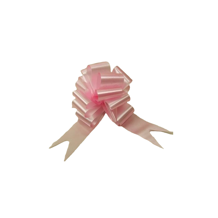 50mm Baby Pink Pull Bow's x 20