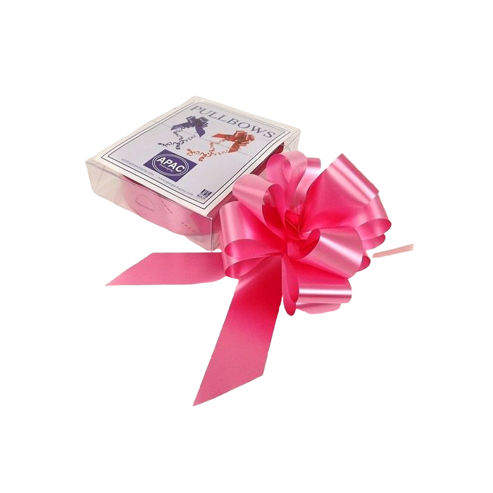 50mm Pink Pull Bow's x 20