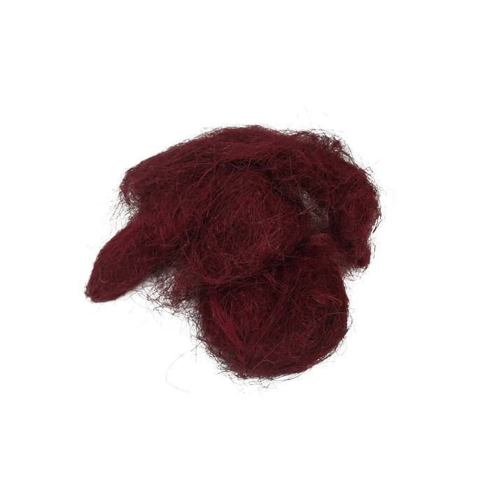 Sisal Bag 1/4 kg Burgundy
