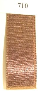 Double Face Satin 25mmx25Mtr Brown