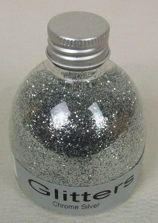 Flower Glitter - Chrome Silver 150ml