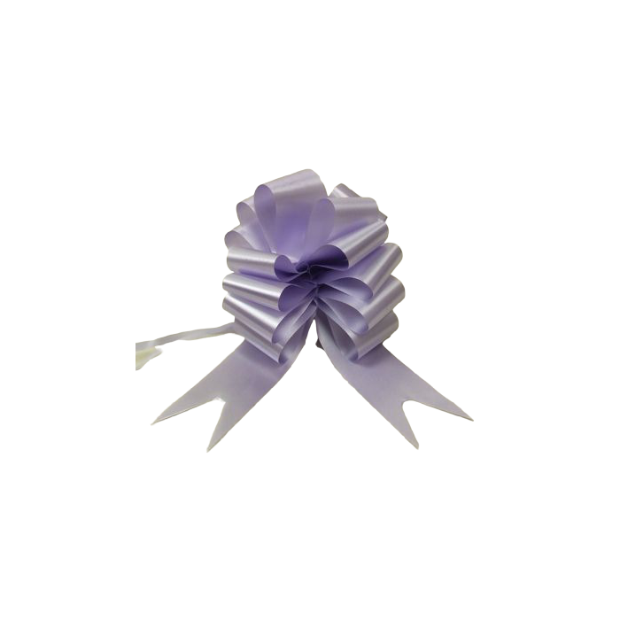 50mm Pull Bows Lavender x 20pcs