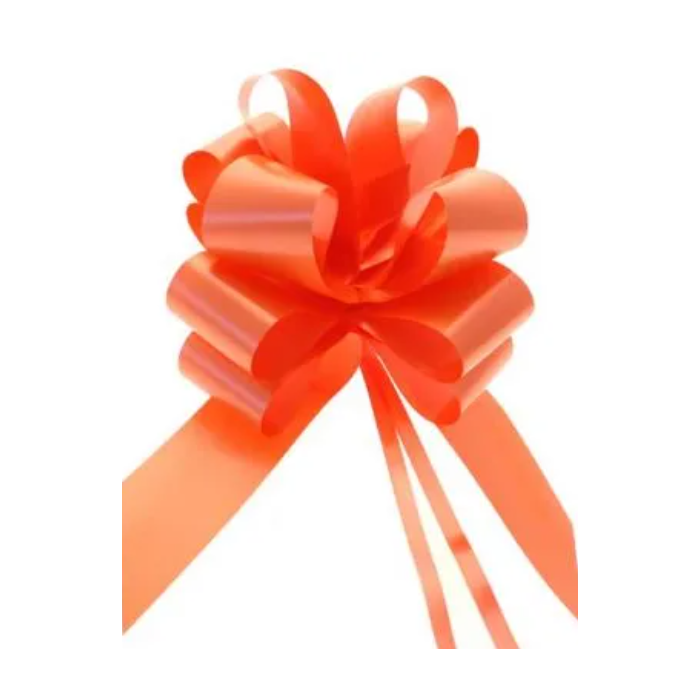 50mm Pullbows x 20 Orange
