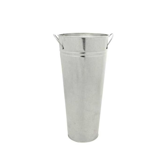 X-Large 38 x 17cm Galvanised Vase