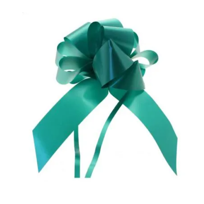 50mm Pullbows x 20 Emerald