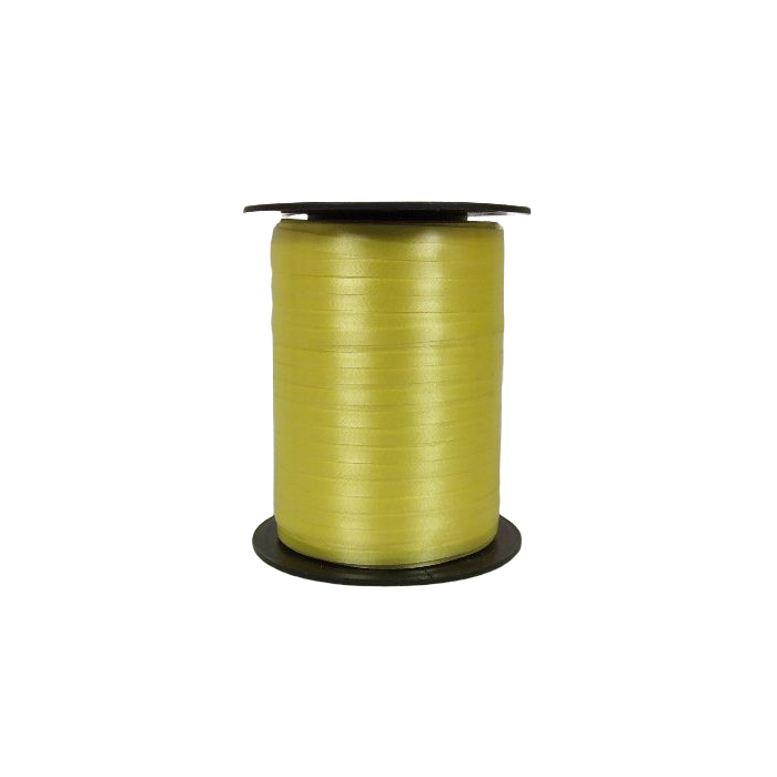 5mm x 500mtr Curling Ribbon Light Yellow