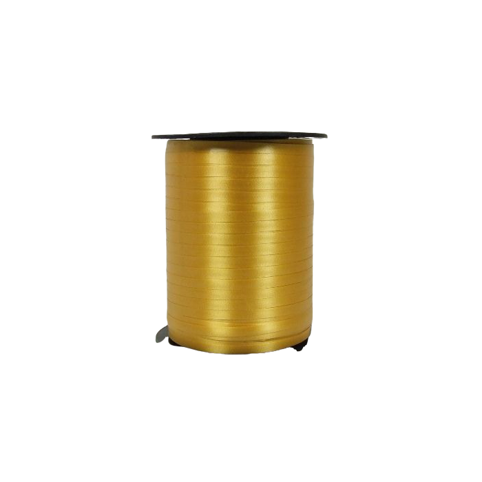 5mm x 500mtr Curling Ribbon Gold
