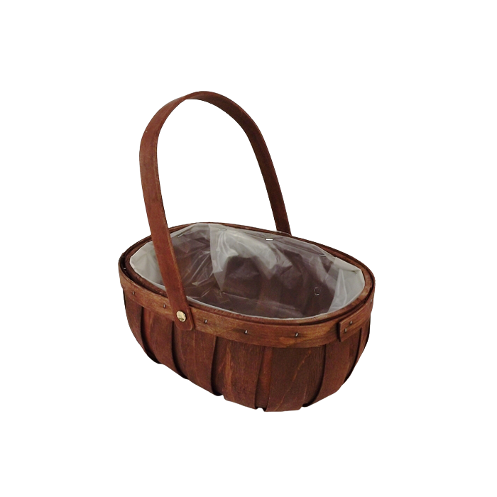 Trug Newent Dark Brown 28 x 21 x 10cm