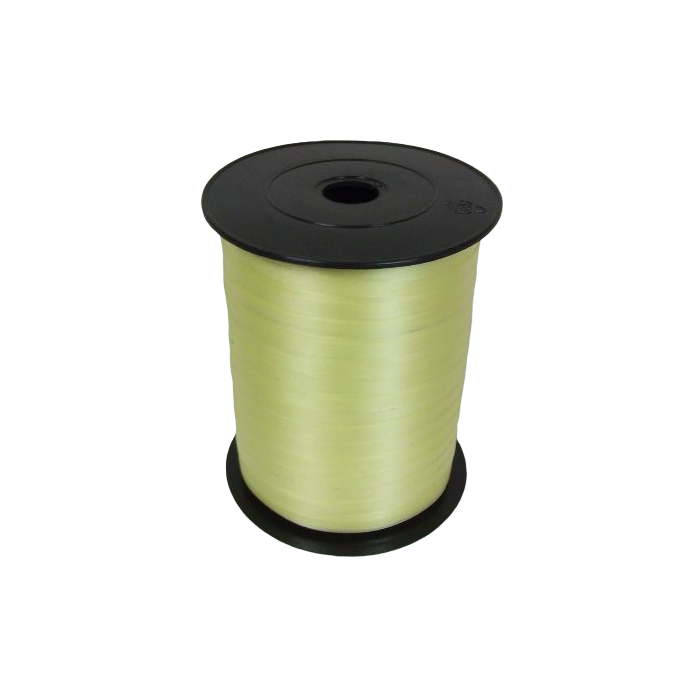 5mm x 500mtr Curling Ribbon Cream