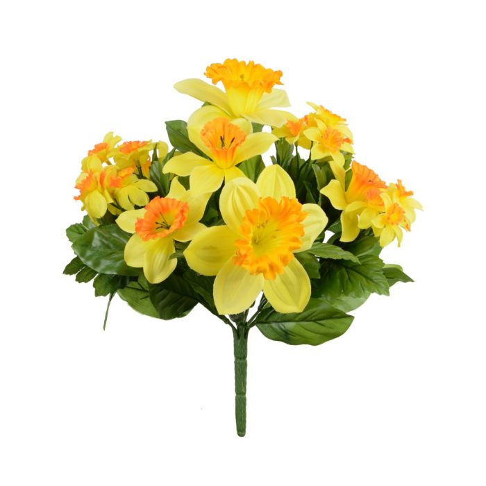 Daffodil Bush Orange-Yellow 32cm