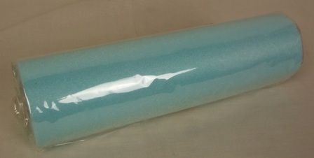 Organza Snow Sheer/Roll Aqua 29cmx25mtrs