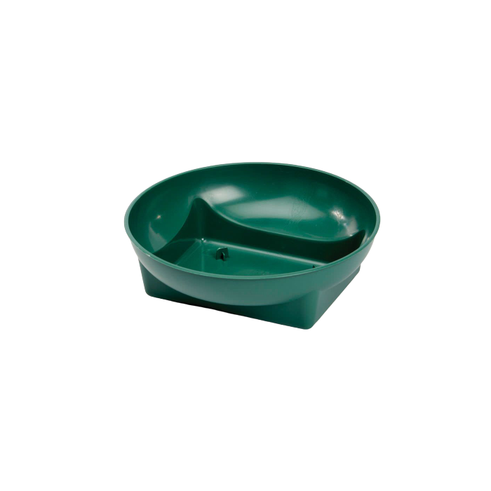 Large Square Round Dish Green x 10