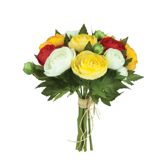 Ranuculus Bundle Mix Orange/Yellow