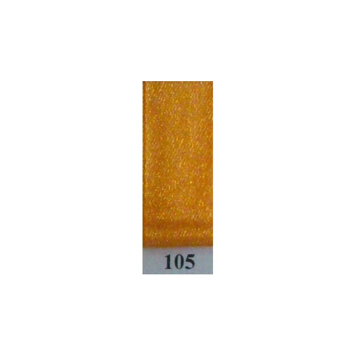 Double Face Satin 6.5mm x 50mtr Light Orange