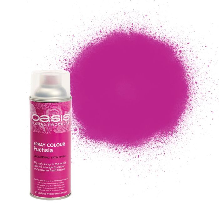 Oasis Spray Colour Fuchsia