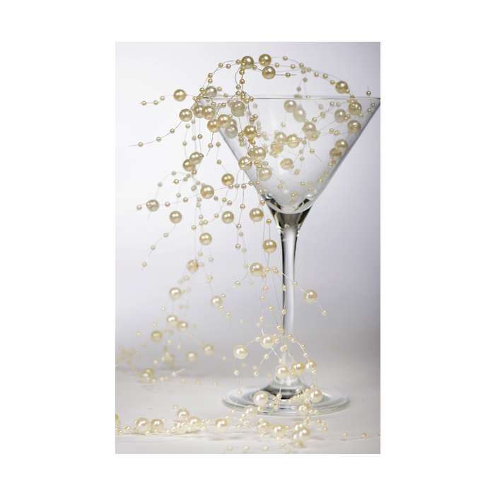 Ivory Pearl Bead Garland 2mtr