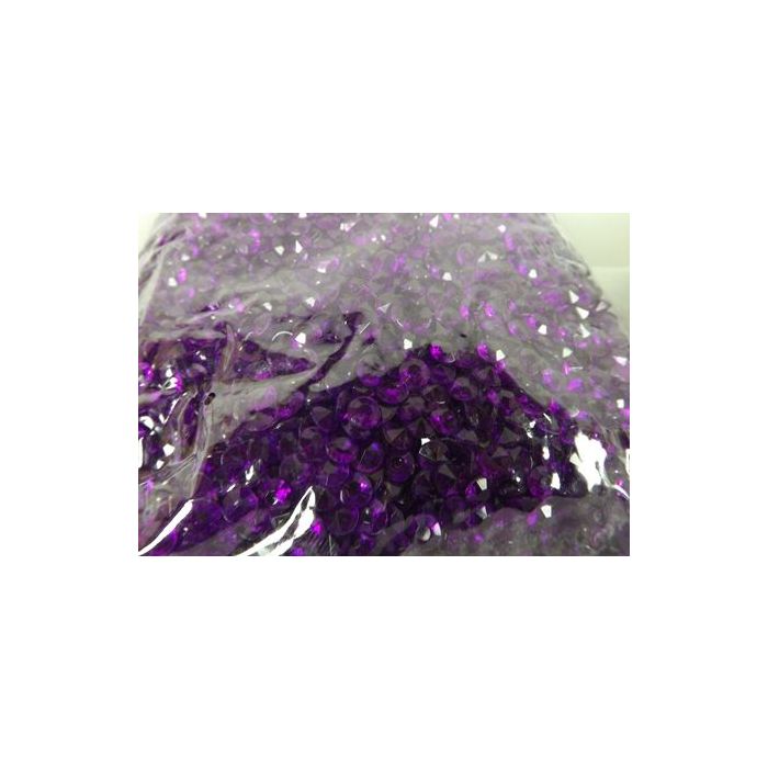 6mm Decor Diamante Diamonds 500g Amethyst
