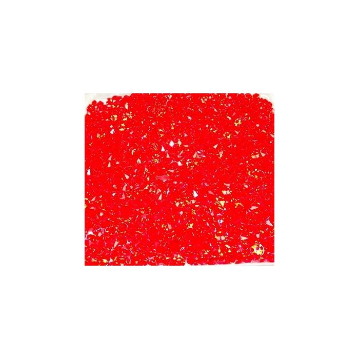 6mm Decor Diamante Diamonds 500g Red