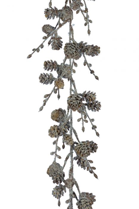 Iced Cone Garland 150cm