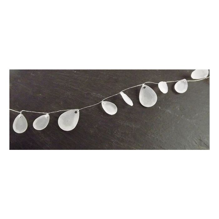 120cm Gem Garland Frosted