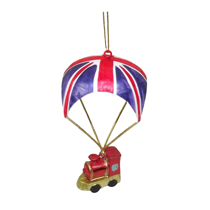 Union Jack Parachute w/Train