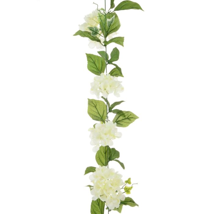 Hydrangea Garland 180cm Cream