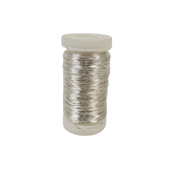 Metallic Wire Silver (0.5mm x 100g)