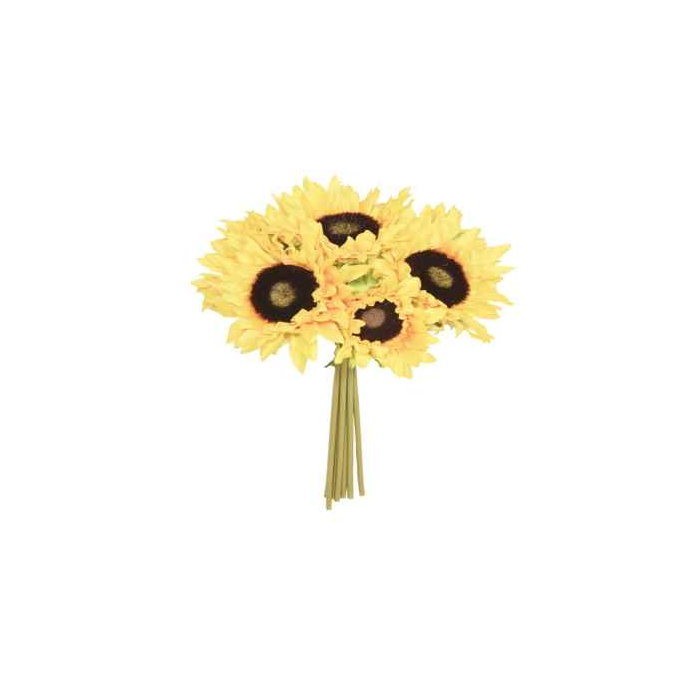 30cm Sunflower Posy x 7 Heads