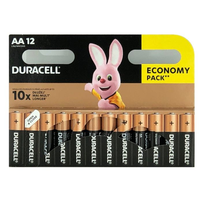 AA Duracell Batteries x 12