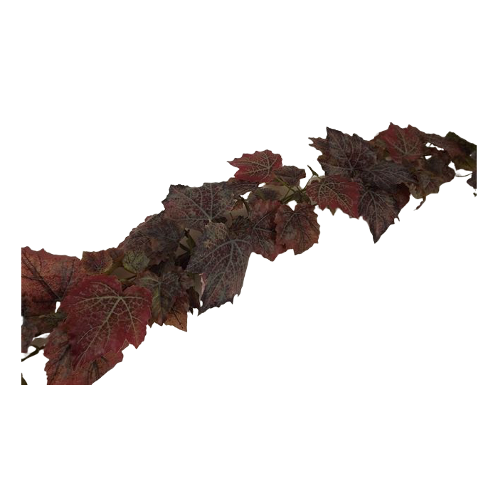 180cm Outdoor Grape Leaf Garland WR Purple