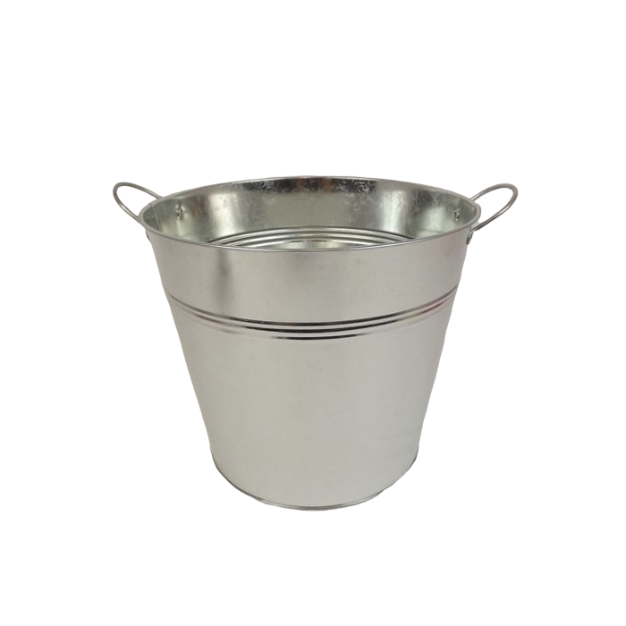 Galvanised Bucket H - 22cm D - 25cm