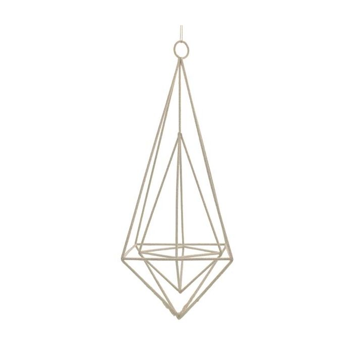 25cm Hanging Wire Diamond White