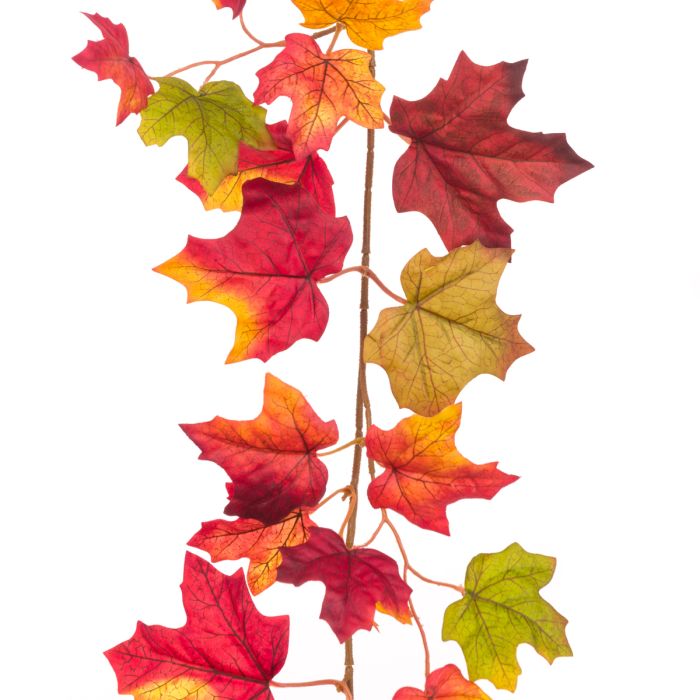 Maple Leaf Garland 182cm Fall