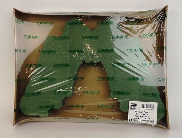 Foam Frame Football Boots 57 x 40cm