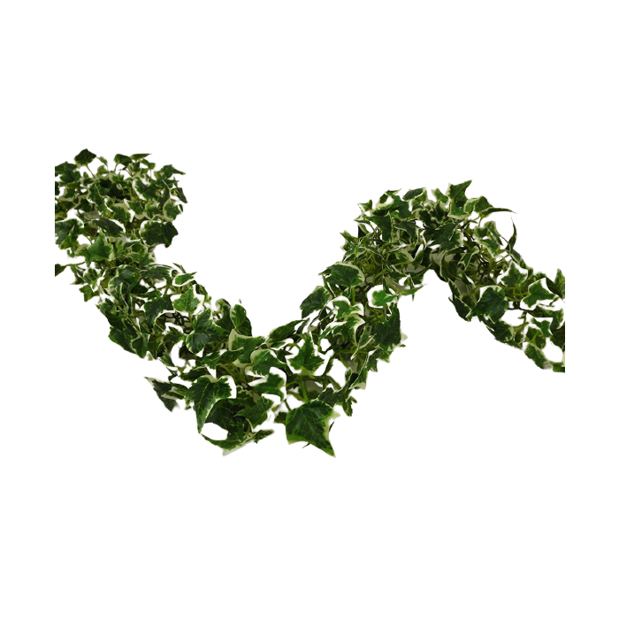 180cm Variegated Mini Ivy Leaf Chain Link Garland