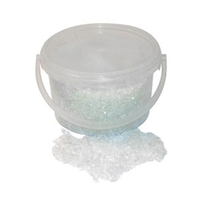 3.5kg Bucket 2-4mm Glass Sand Clear