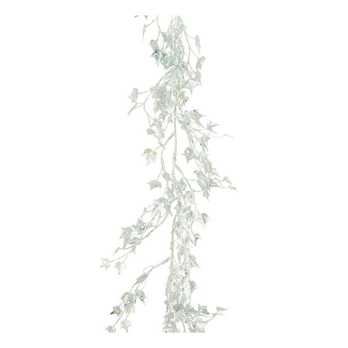 Sparkle Mini Ivy Garland 180cm Silver
