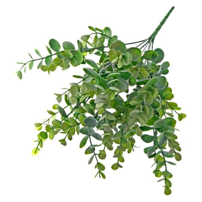 Eucalyptus Bush Green/Grey App 35cm