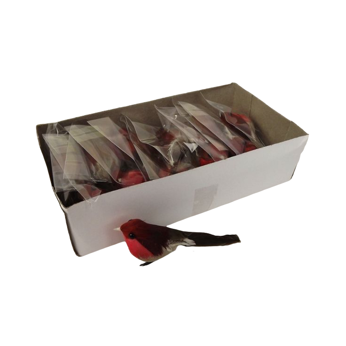 Mini Robins Natural x 12 App 7.5cm