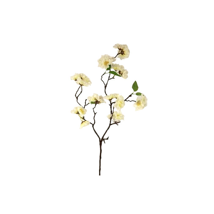 Small Cherry Blossom Spray Cream 75cm