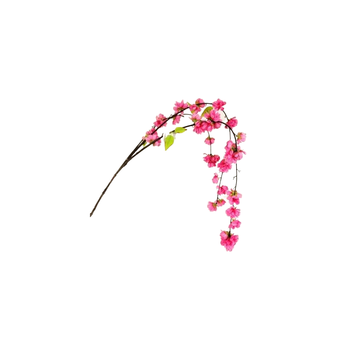 Large Cherry Blossom Spray 95cm Dark Pink