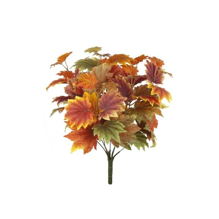 Maple Leaf Bush W/58 Leaves 42cm