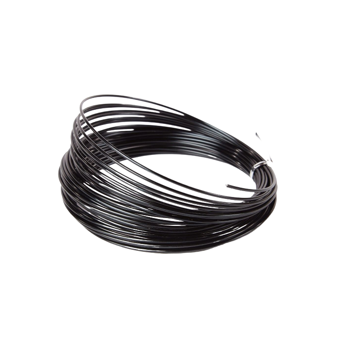 Aluminium Wire 2mm x 100g (App11.5m) Black