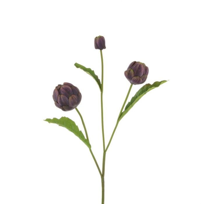 Mini Artichoke Spray Purple