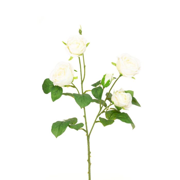 Abeba Rose Spray 60cm White/Cream