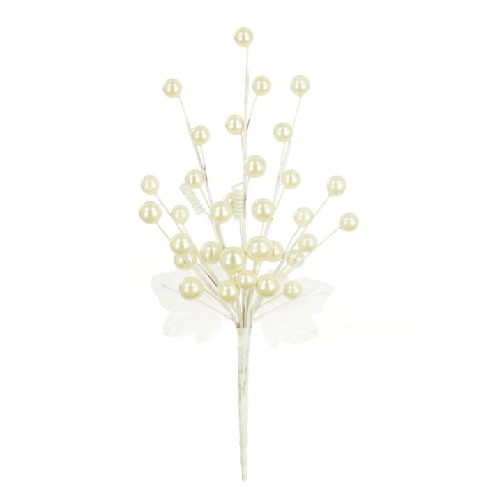 Classic Berry Mixed Pick 23cm White