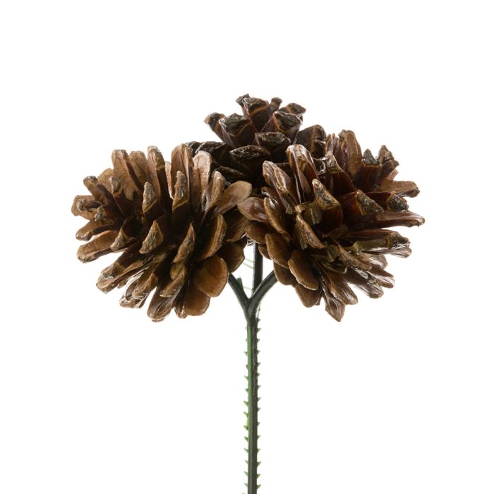 Triple Pinecone Pick 15cm