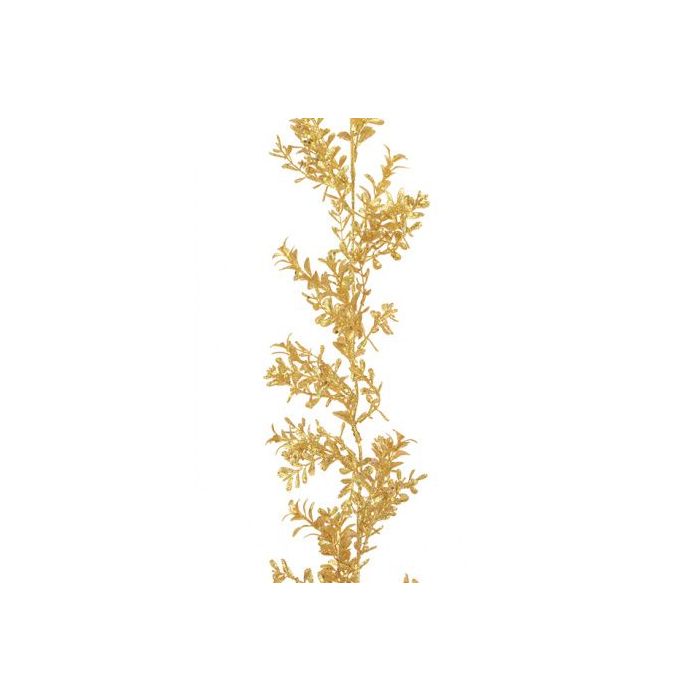 Sparkle Boxwood Garland 180cm Gold
