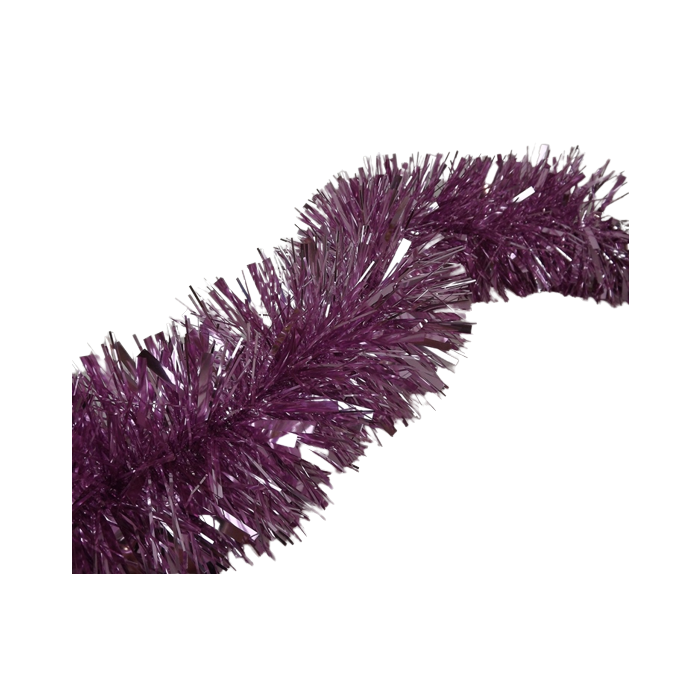 200cm x 15cm chunky / fine cut blush pink tinsel