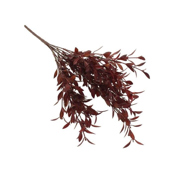 46cm Huckleberry Plant Burgundy